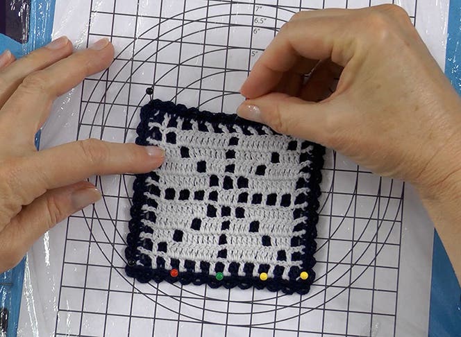 How to Block a Finished Piece