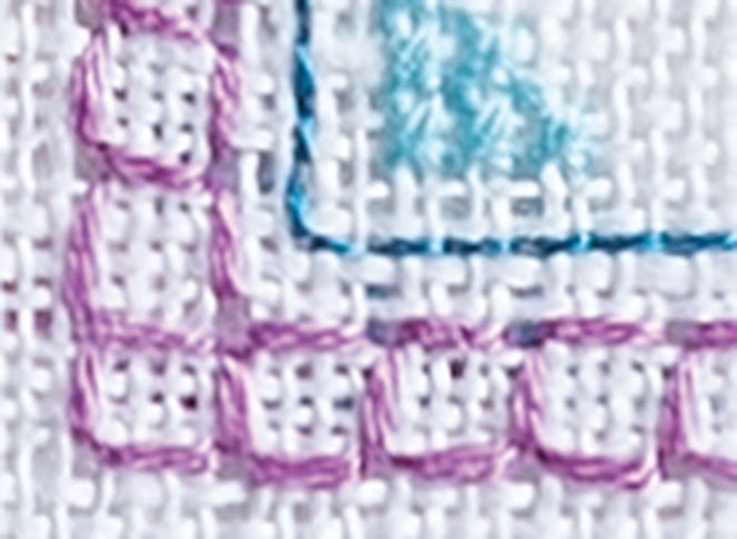 How to Work a Four-Sided Stitch