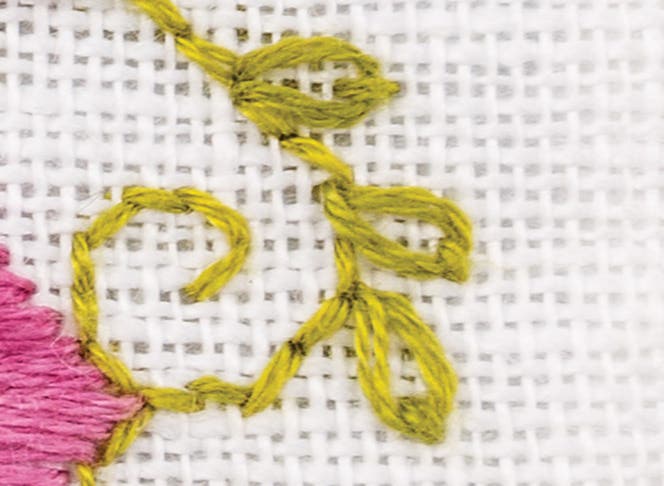 How to Work a Lazy Daisy Stitch