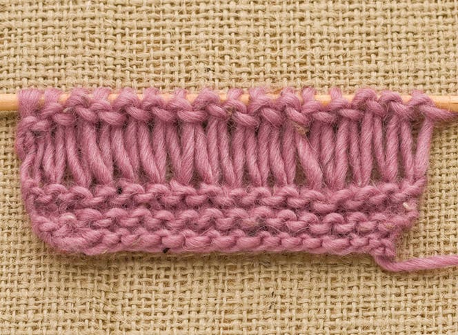 Elongated Stitch