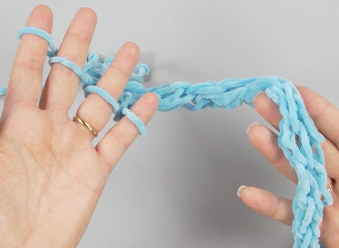 Finger Knitting