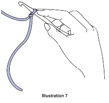 How to Chain Stitch Illustration 7