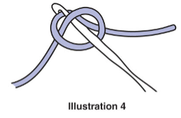 How to Form a Slip Knot Illustration 4