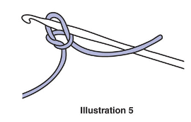 How to Form a Slip Knot Illustration 5