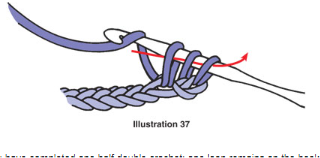 How to Half Double Crochet in the Starting Chain Step 3