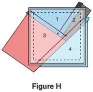 Paper Piecing Figure H