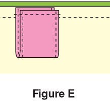 Quilt Hanging Solutions Figure E