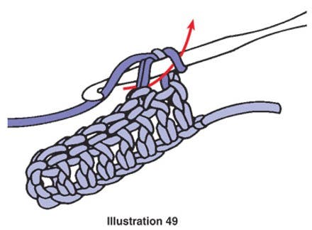 Slip Stitch to Decrease No. 1