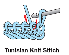 Tunisian Knit Stitch